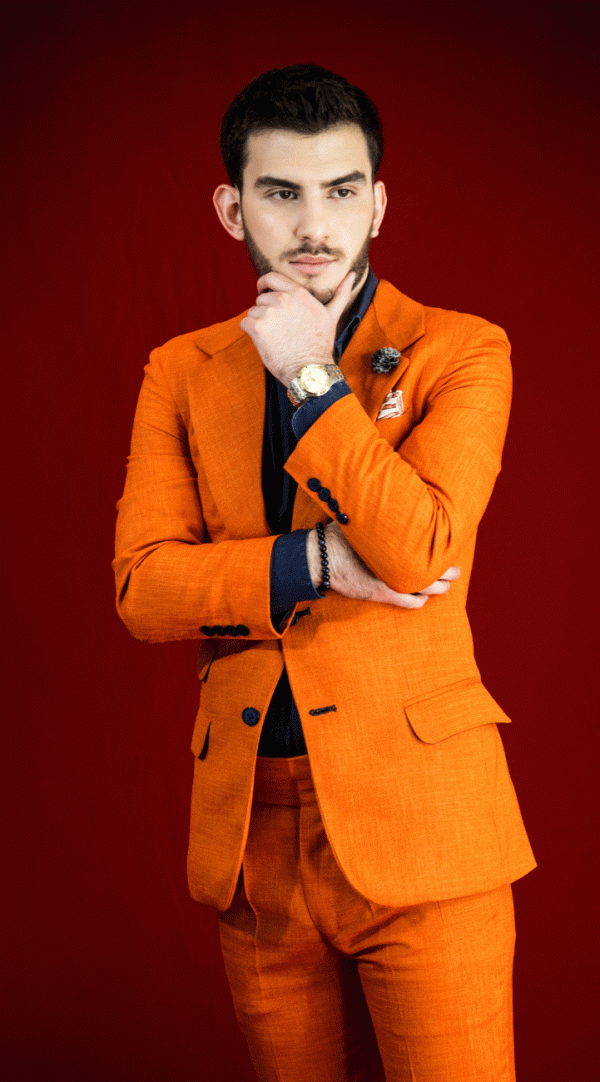 Orange Linen - Image 2